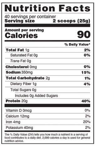 Clean Lean Protein Pea Protein Powder F4797