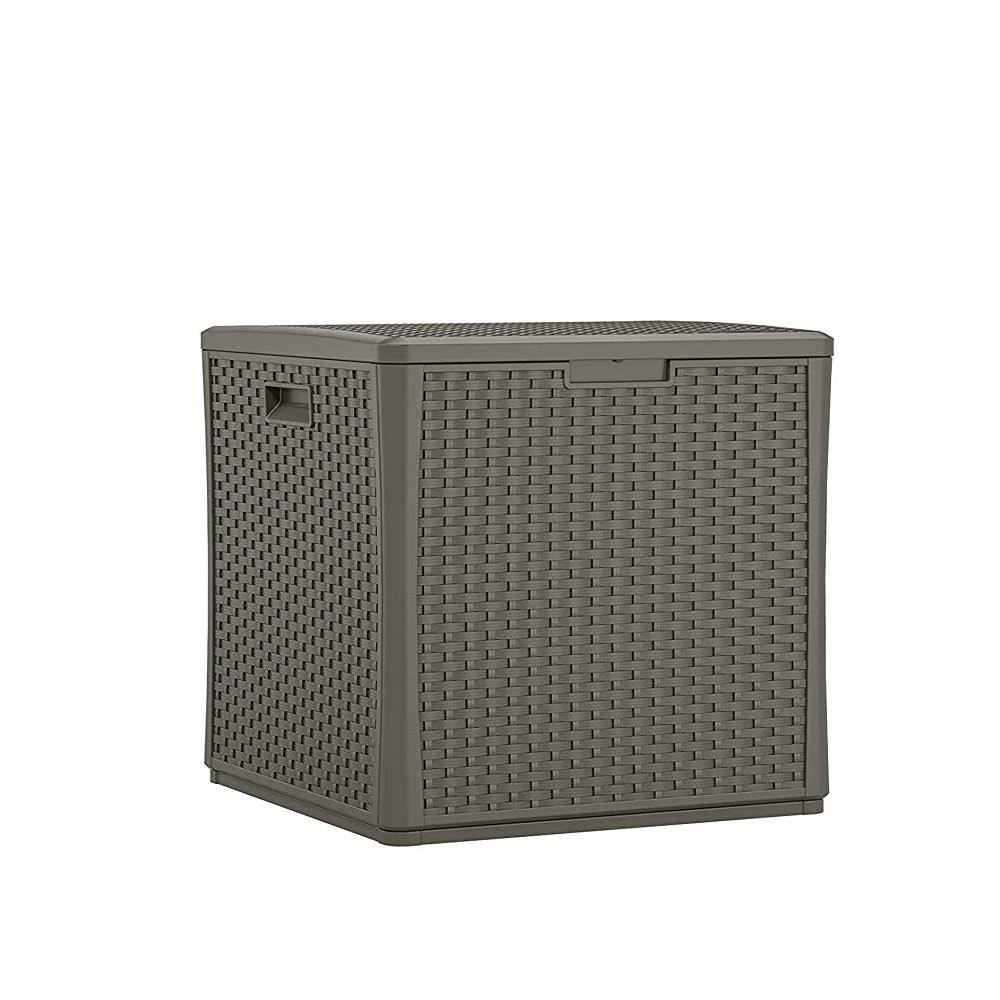 60 Gallon Resin Storage Deck Box 2 Pack H16557
