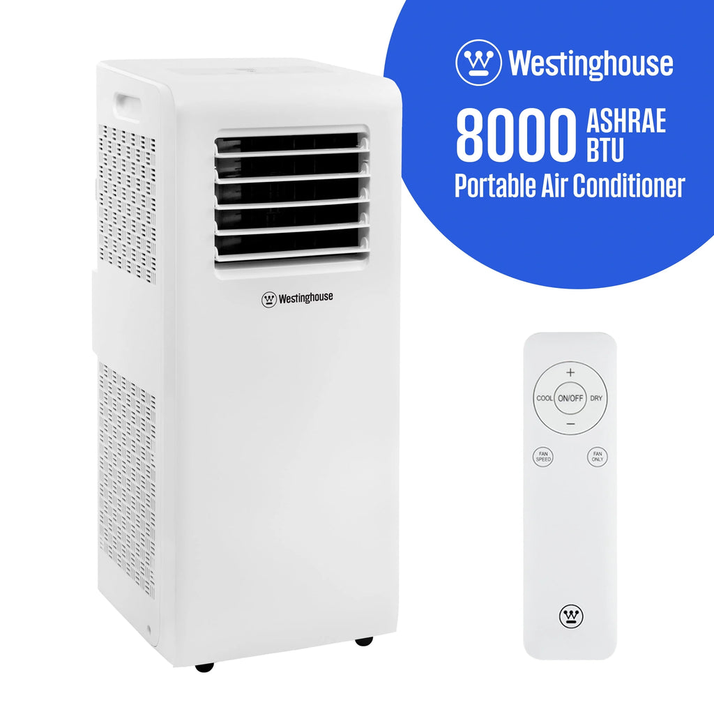 8,000 BTU Portable Air Conditioner with Remote S956339