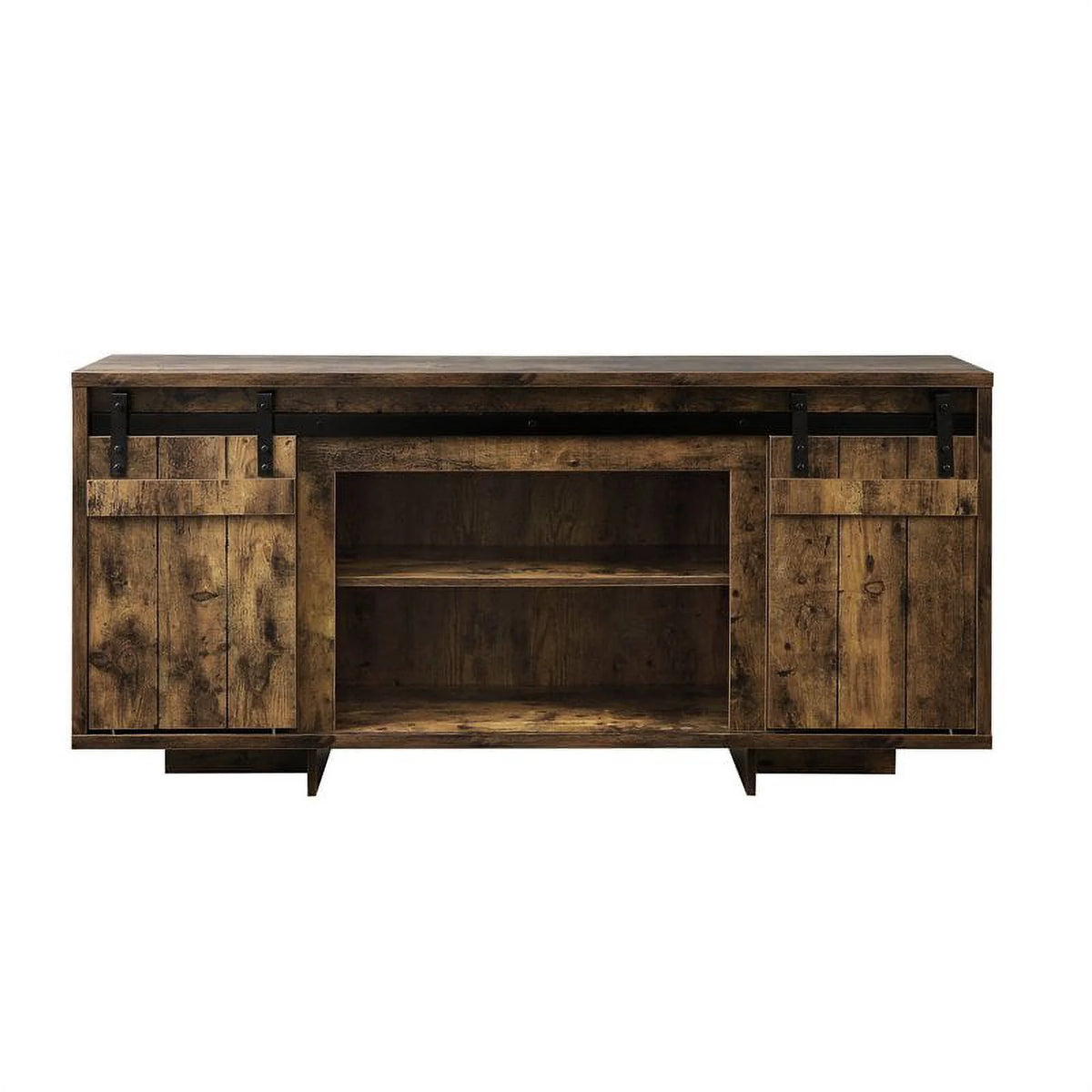 Farmhouse Wood TV Stand Q48582