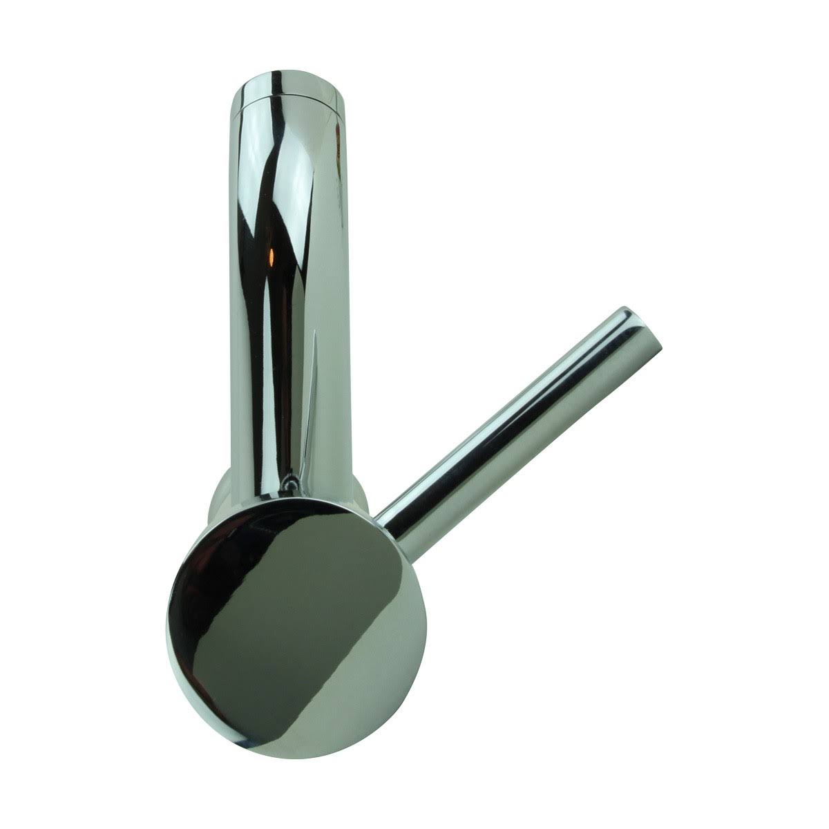 Chrome Solid Brass Single Hole Bathroom Faucet L743