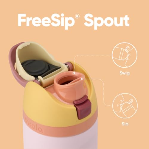 Kids Insulated Stainless Steel Water Bottle with Straw, 16 oz P823885