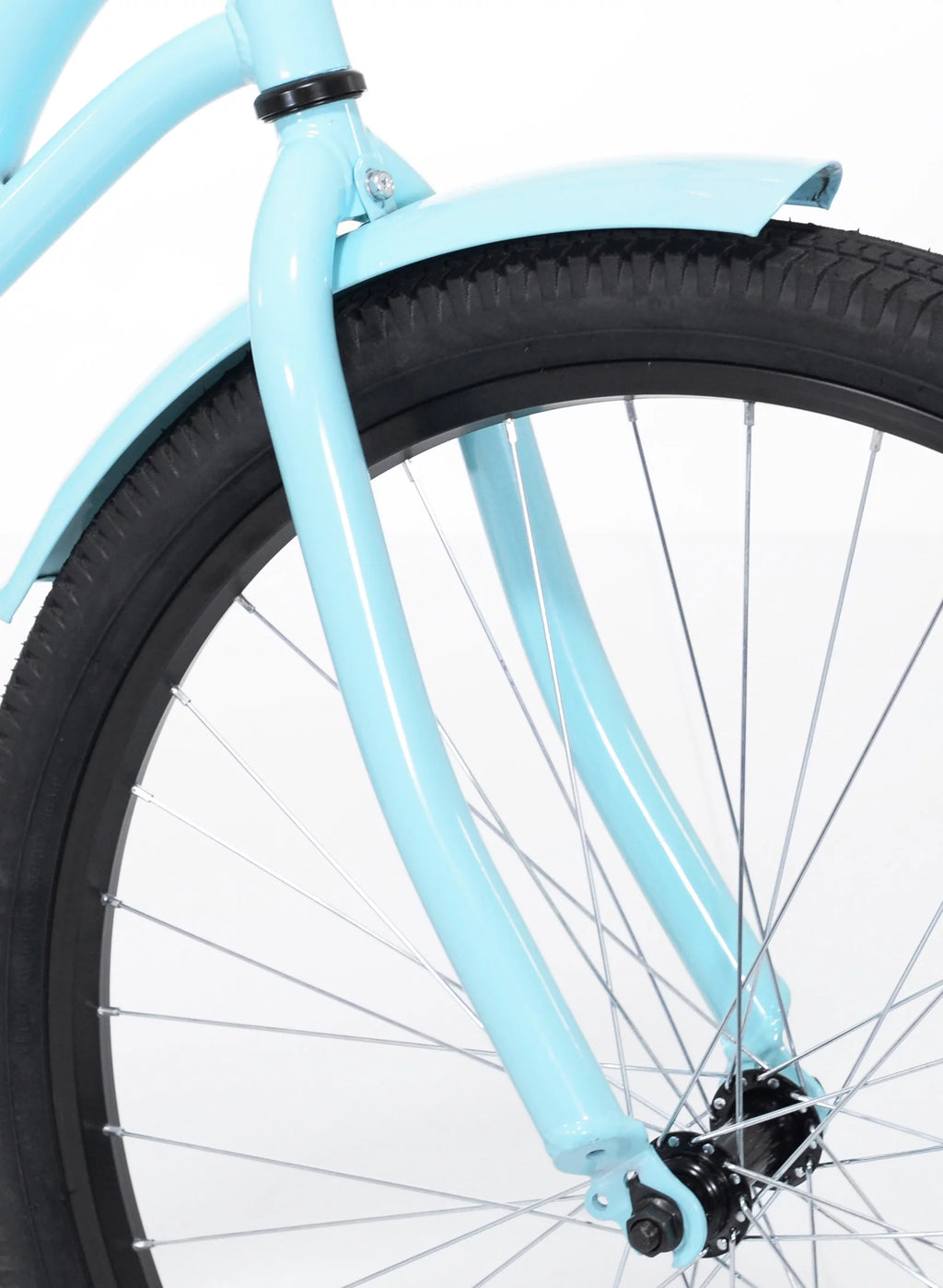 26 inch Blue Beach Cruiser Bicycle O8220