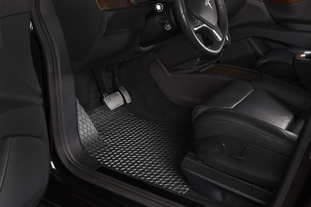 Black Rubber Cargo Mats R1965