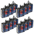 Vinyl Record Storage Cases 6 Pack Clear PVC X326445
