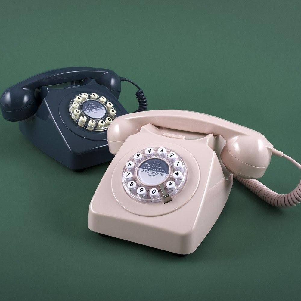 Rotary Design Landline Telephone Biscay Blue C986575