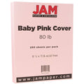 Matte Cardstock, 8.5 x 11, 80 lb Baby Pink, 250/Pack L749256