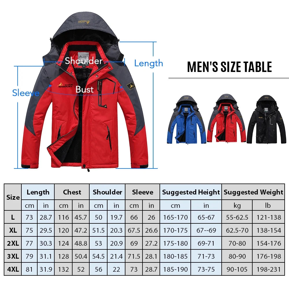 Waterproof Shell Ski Jacket U483194