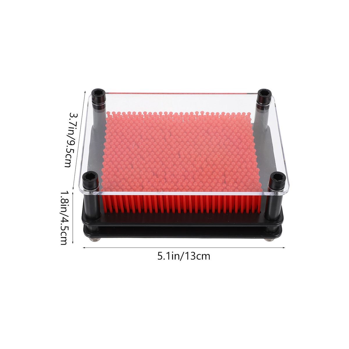 3D Pin Art Toy Plastic Handprint V8444