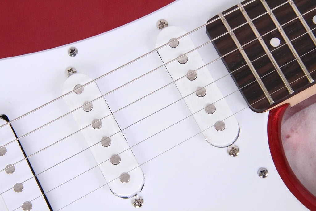 Electric Guitar Metallic Red A3459