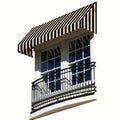 Black/Tan Window Awning M28809