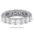 Platinum 950 4-Prong Eternity Ring S71543