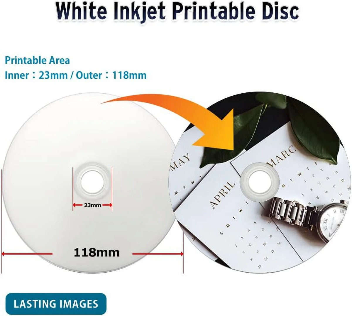 25 GB Printable BD-R, Pack of 25 R735