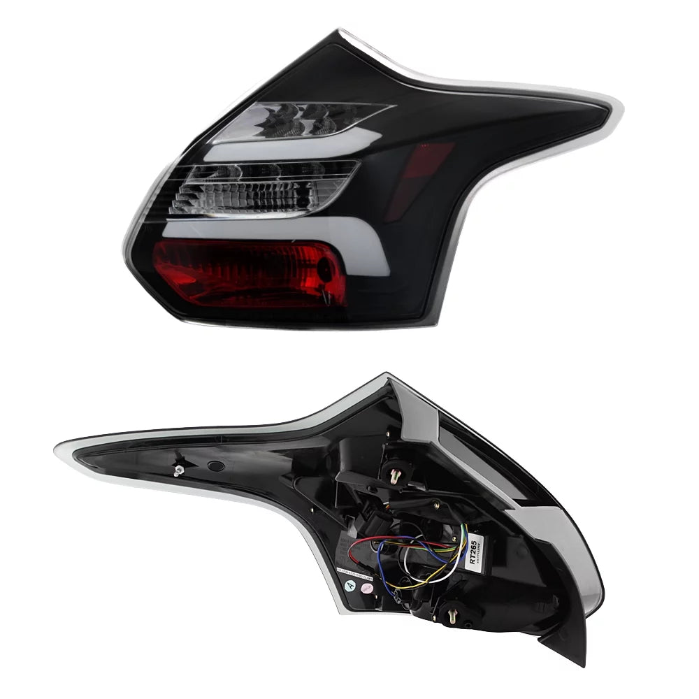 For 2012-2014 Ford Focus Hatchback LED Tail Lights Left+Right Pair U95042