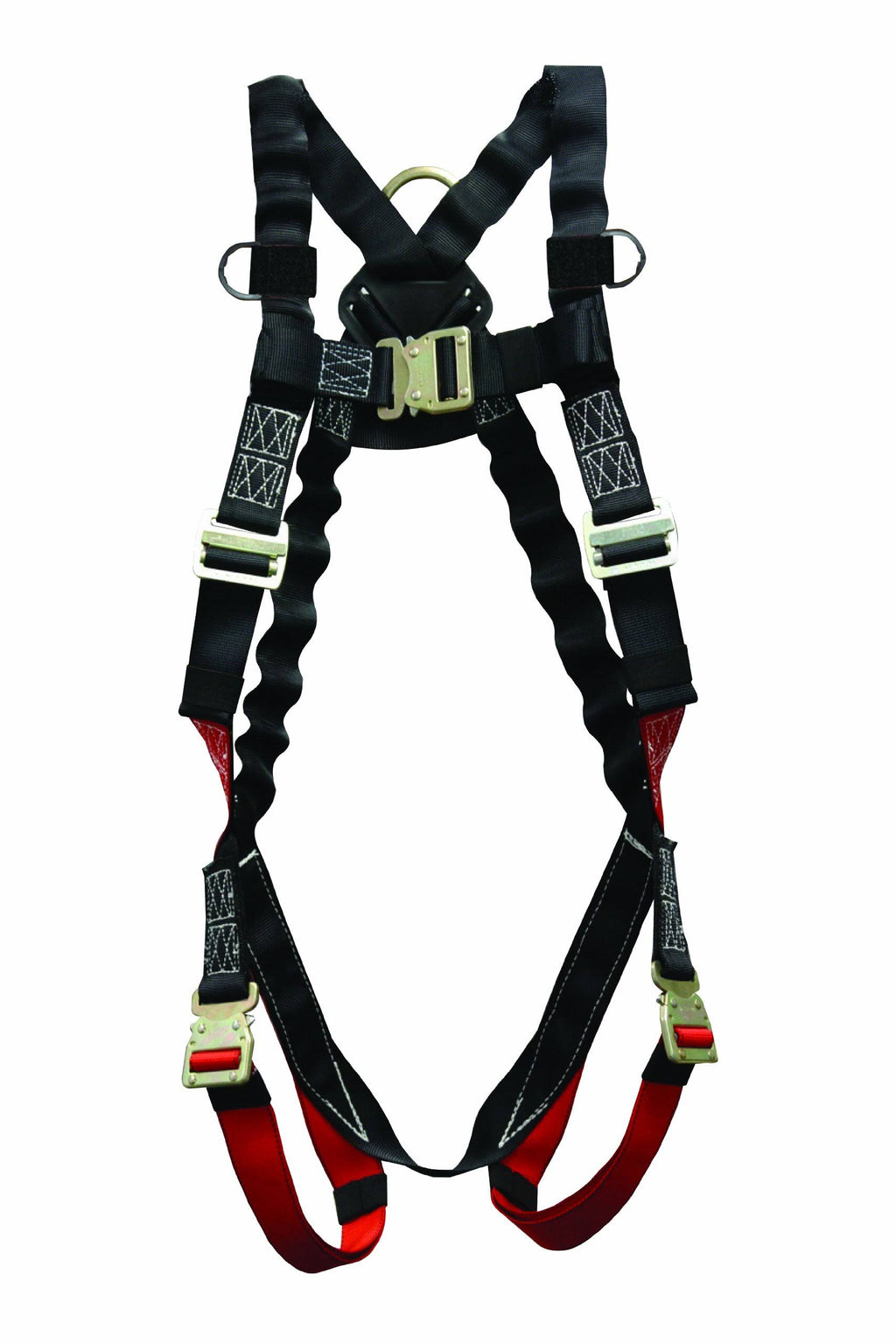 Full Body Steel D-Ring Harness with Quick-Connect Buckles F385