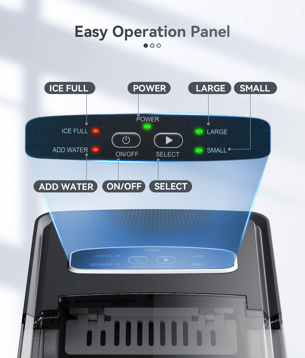 Ice Maker Countertop 9 Cubes 6 Mins G23430
