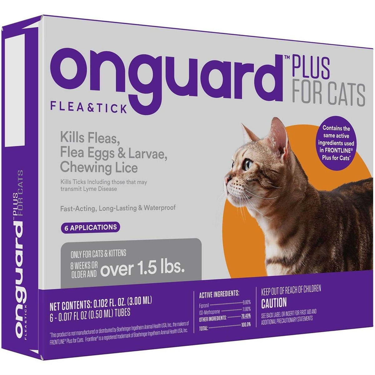 Flea & Tick Spot Treatment for Cats Y724