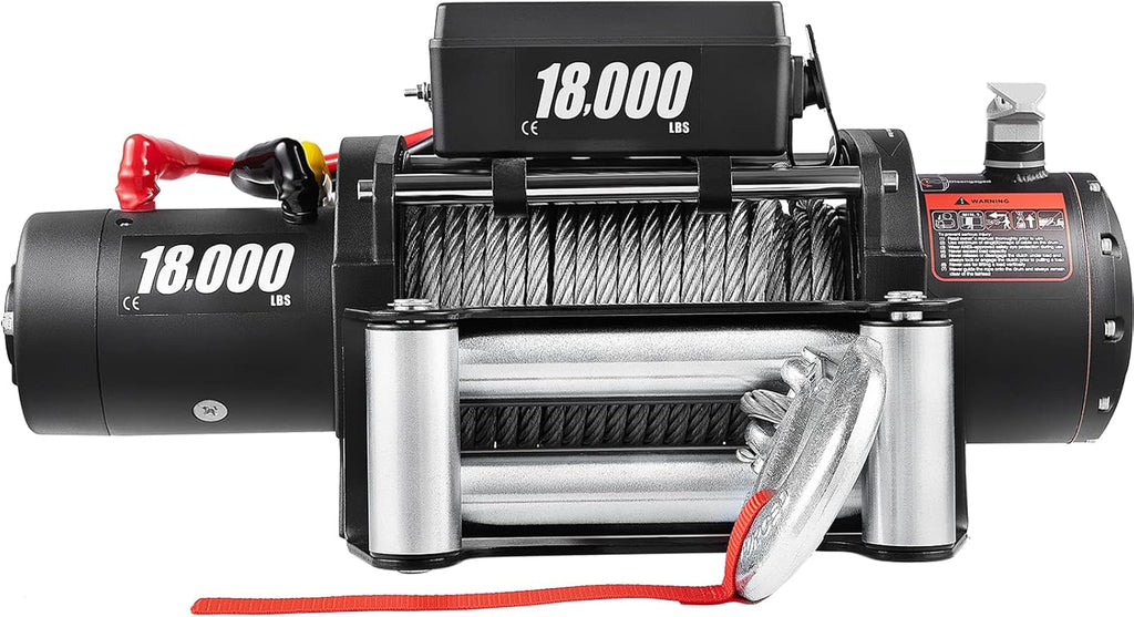 18000lbs 12V Electric Winch with Wireless Remote Control B897