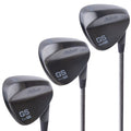 Golf Wedge Set 52 56 60 Degree Satin or Black Finish Right Handed O81184