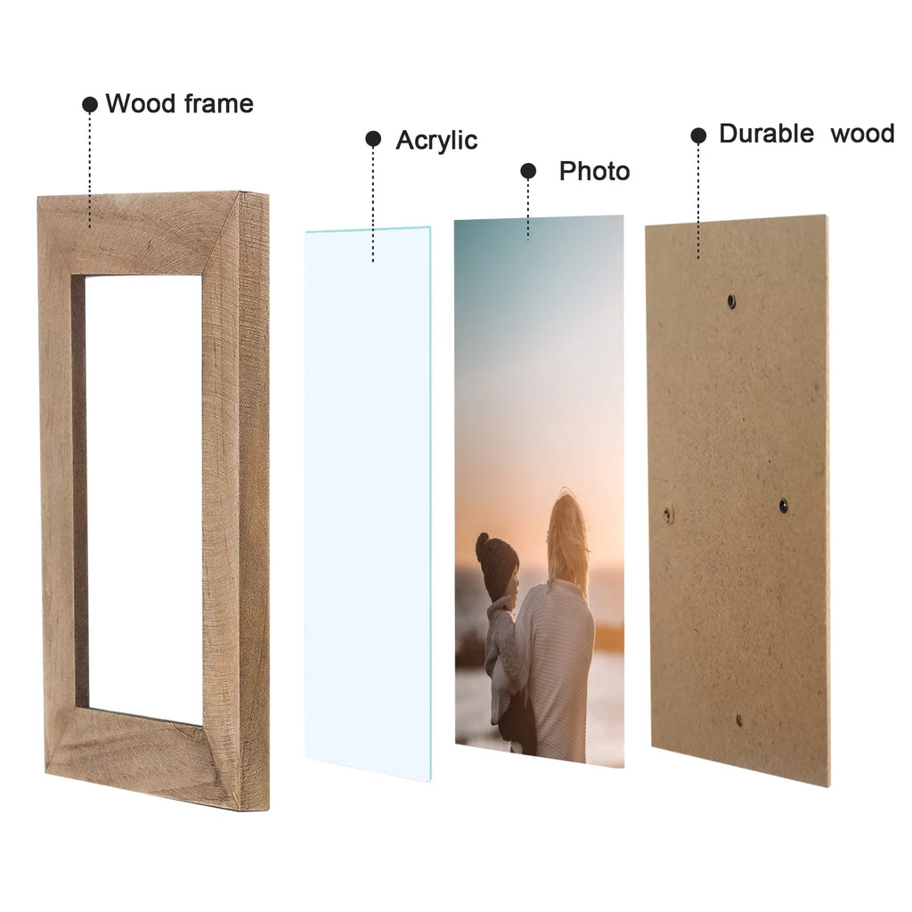 Wood Picture Frame 5 x 7 B860
