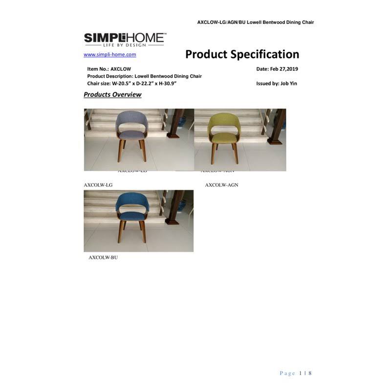 Light Grey Linen Look Bentwood Dining Chair H46268