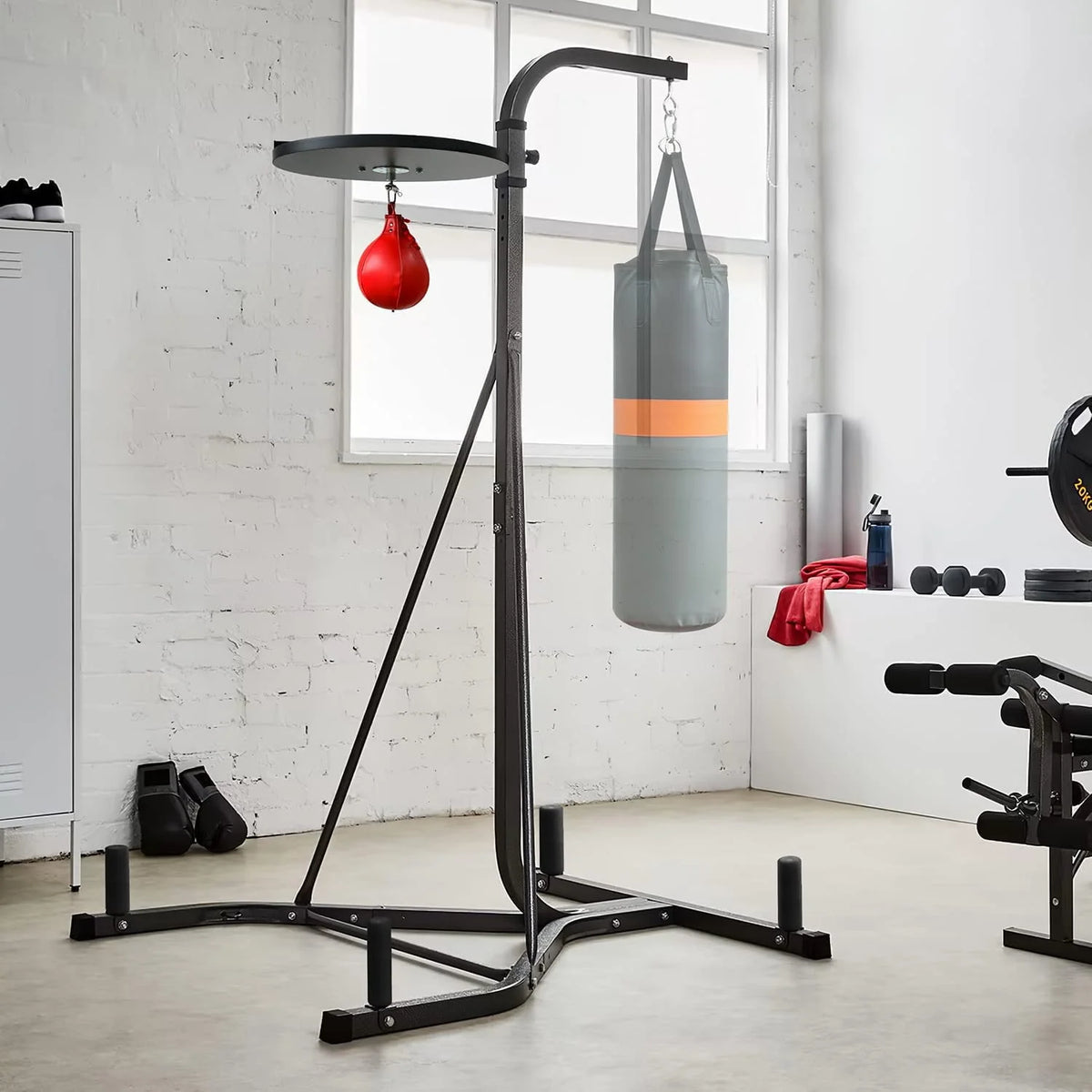 Boxing Bag Stand with Speed Bag Y10258